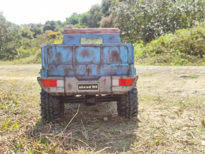 Crawler V306 Flatbed SCX6 - 1-6 RC body attachment 3D print model