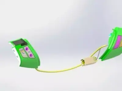 Original car steering wheel Free 3D model