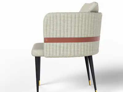 Santiago Armchair Free 3D model