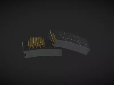 Ammo Pickup Free low-poly 3D model