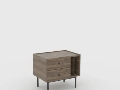 Berlin Sidetable Free low-poly 3D model