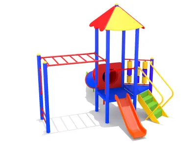 Playground Free low-poly 3D model