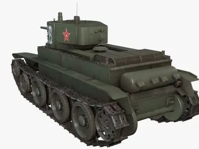 Soviet Tank 3D model
