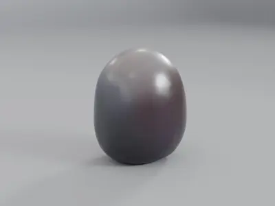 cute penguin 3D model