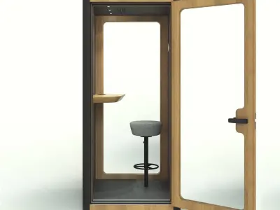 BUSYPOD Office Phone Booth Free 3D model