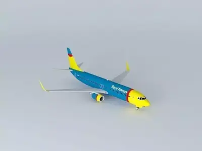 Royal Airways Boeing 737-800 Free 3D model