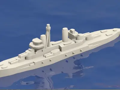 Dreadnought Minas Gerais 3D print model