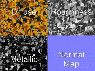 Heavy-Duty Aircraft Tug model pack with Reinforced Steel Frame Low-poly 3D model