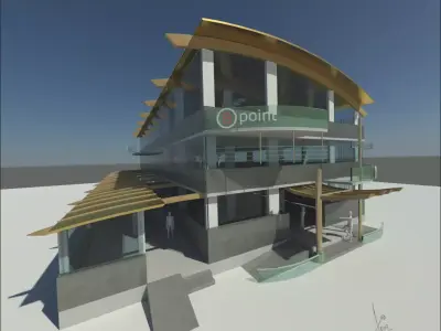 Marketplace B-point 3D model