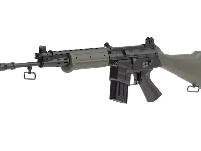 FN CAL Free 3D model