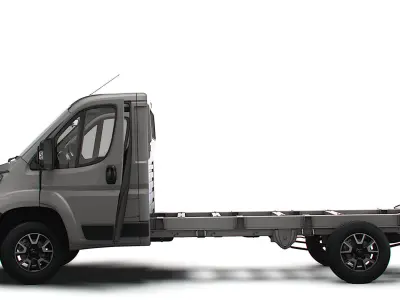 Opel Movano Chassis HQInterior SCab 3800WB 2023 3D model