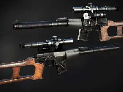 AAA VSS Game Ready PBR Low-poly 3D model