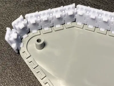 Luna Pattern Tank Treads Free 3D model