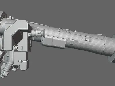 JAVELIN FGM-148 CLOSE COMBAT MISSILE SYSTEM 3D model