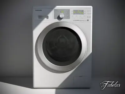 Washing machine 02 Free 3D model
