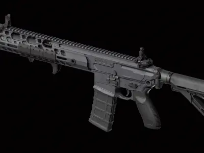 MCX Tacops Low-poly 3D model