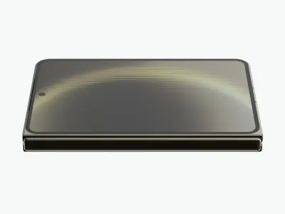 Huawei Pura X Max Olive Gold 3D model
