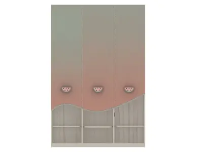 kids wardrobe Free 3D model