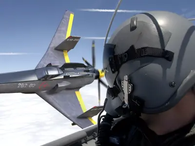 Sanka Mark B -- The sky crawler movie 3D model