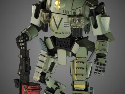 Titanfall Atlas 3D model