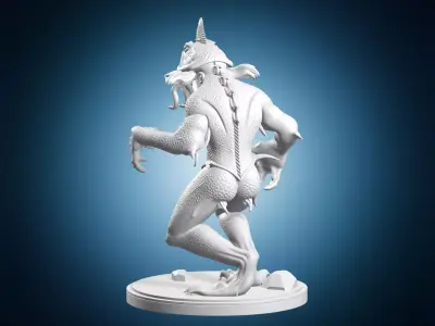 Deep Sea Monster Cthulhu 3D print model