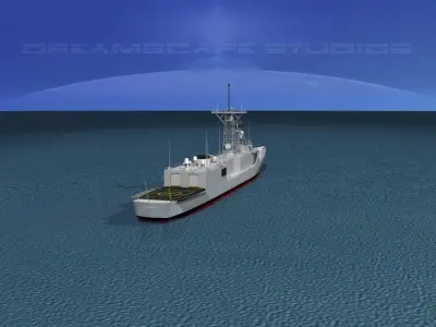 PFG2-1109 ROCS Chang Chien 3D model