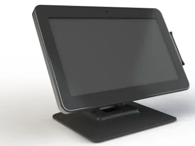 POS terminal monitor 15 inches 3D model
