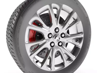 Lexus HS 250h Wheel 3D model