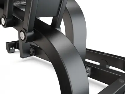 Technogym - Plate Loaded - Leg Extension 3D model