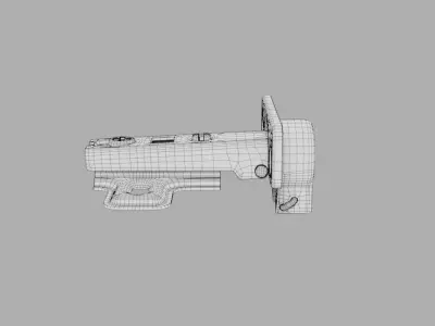 Cabinet hinge 3D model