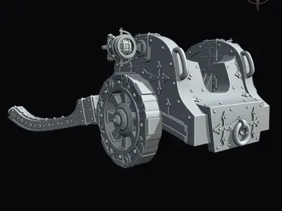 Firstborn Guard - Heavy Weapon support part 1 3D print model