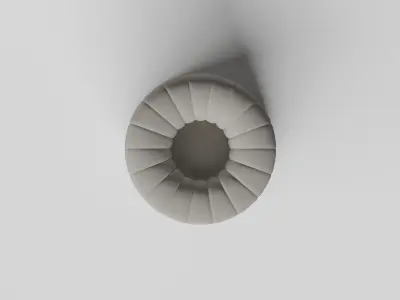 Armchair Free 3D model 6