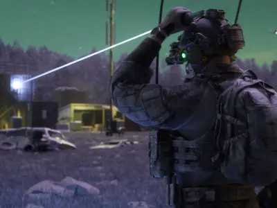 IZLID ULTRA HIGH POWER LASER Low-poly 3D model