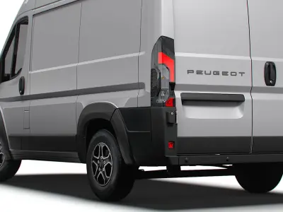 Peugeot e Boxer Van L1H2 2024 3D model