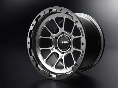 Lenso Titan VE3 Design Wheels 3D model