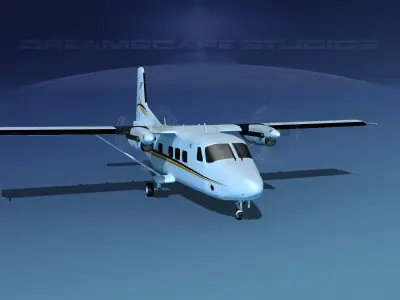Harbin Y-12 II V05 3D model