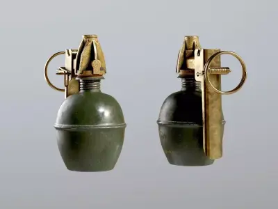 SOLDIER Frag Grenade 3D model