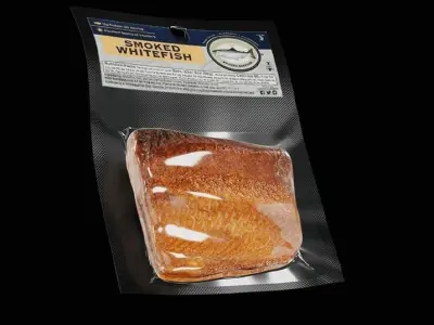 Smoked Whitefish 3D model