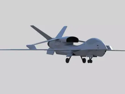 Chengdu Xianglong WZ7 UAV 3D model