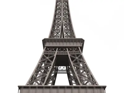 Eiffel Tower Paris 3D model