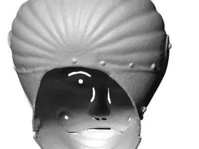 Helmet 3D model 8