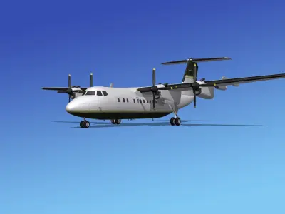Dehavilland DHC-7 Corporate 3 3D model