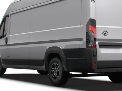 Toyota ProAce Max Electric Van L4H2 2024 3D model