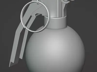Grenades Pack Free 3D model
