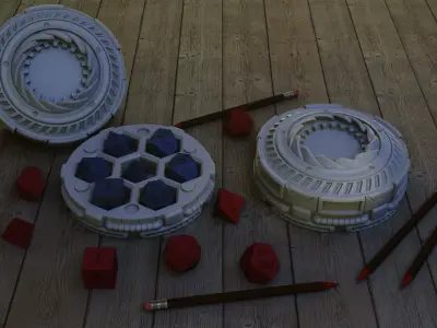 Reactor Dice Case 3D print model