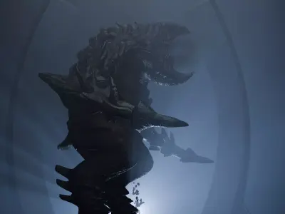 Guardian of the Abyss Low-poly 3D model