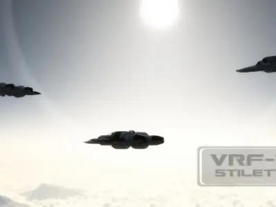 VRF-17 Stiletto 3D model
