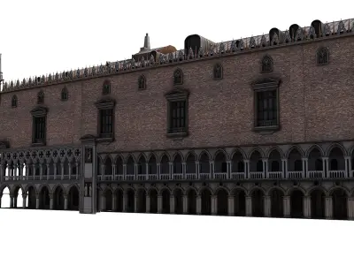 Venice Doge Palace 03 3D model
