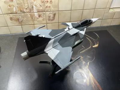 Saab JAS 39 Gripen 3D print model