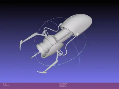 Portal Gun Basic Model 3D model